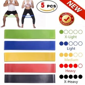 Resistance Loop Bands Set fitness Gym workout yoga